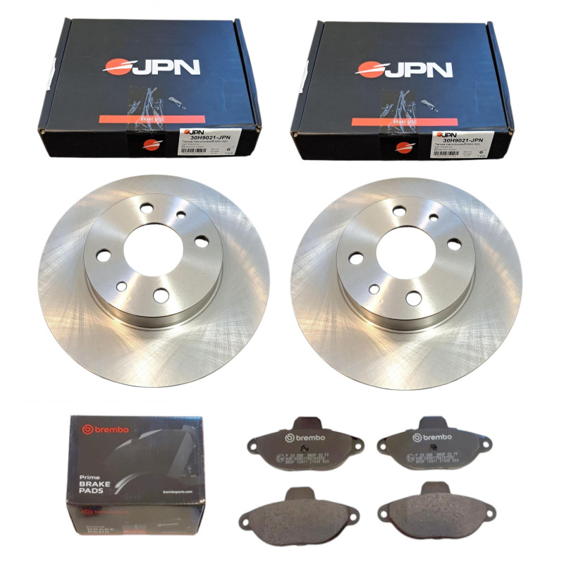 Tarcze klocki hamulcowe Fiat Cinquecento Seicento Panda II BREMBO