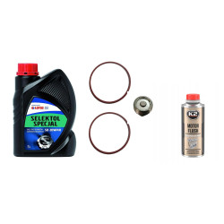 Olej Selektol Specjal 20w40 Fiat 126p 5l + oring filtra + korek magnes + płukanka