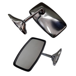 2x Lusterko zewnętrzne lewe + prawe Fiat 126P 125p FSO Polonez CHROM