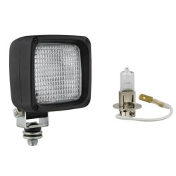Lampa robocza halogen szperacz + żarówka H3 Wesem LKR5.26365