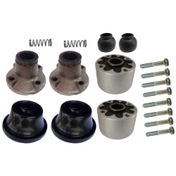 Przegub półosi VEMA zabierak kielich śruby osłony Fiat 126p ZESTAW