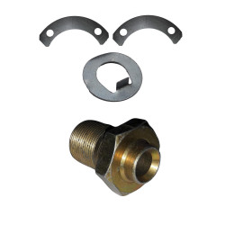 Sruba wału korbowego + zabezpuieczenia wału i rozrzadu Fiat 126p kpl