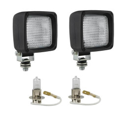 2x Lampa robocza halogen Wesem + H3 wózek widłowy widlak LKR5.26365