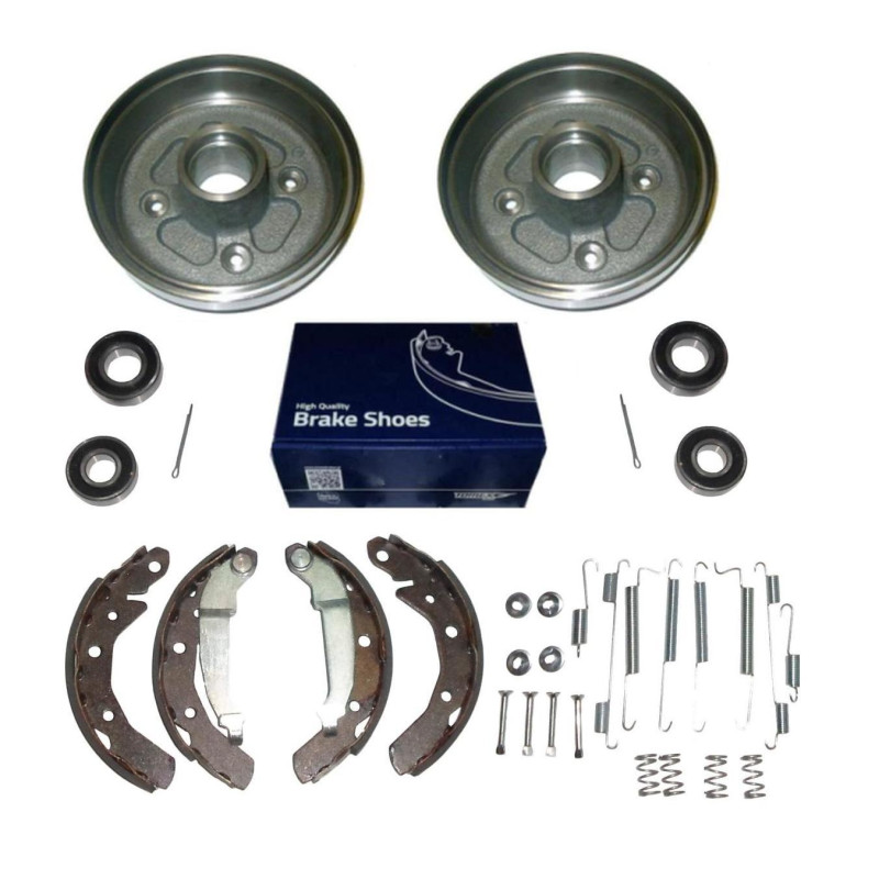 Bębny łożyska szczęki sprężynki hamulcowe Daewoo Tico tył