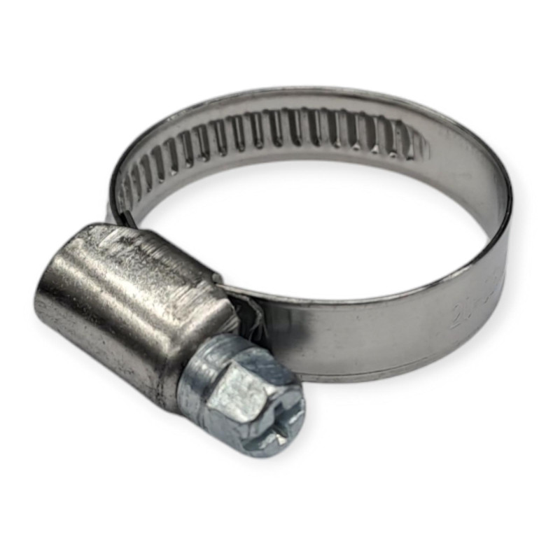 Opaska ślimakowa zaciskowa nierdzewna W2 16-27mm Opaska ślimakowa zaciskowa nierdzewna W2 16-27mm