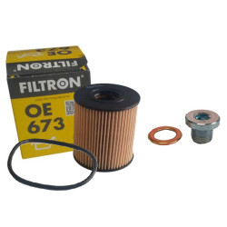Filtr oleju + korek Ford Focus Kuga Mondeo IV Mk4 II 2.0 TDCI OE 673