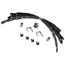 Zestaw naprawczy resora przekladki tuleja sruba obejmy Fiat 126p