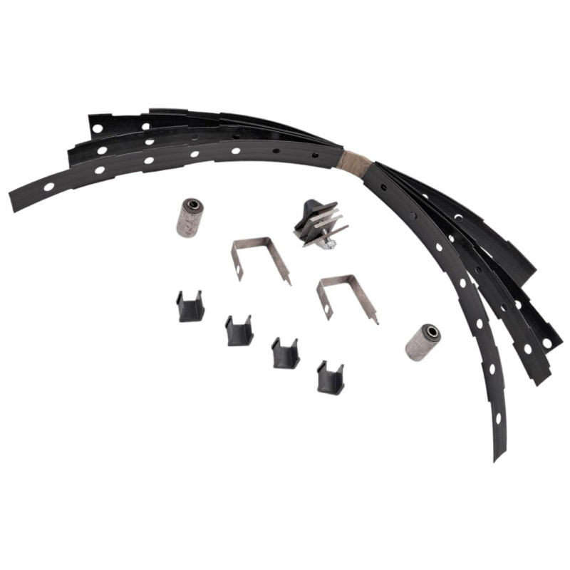 Zestaw naprawczy resora przekladki tuleja sruba obejmy Fiat 126p