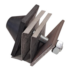 Zestaw naprawczy resora przekladki tuleja sruba obejmy Fiat 126p