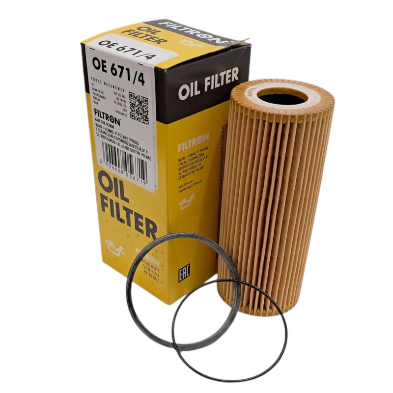 Filtr oleju Filtron OE 671/4 Audi A4 A5 A6 | TomCzesci.pl