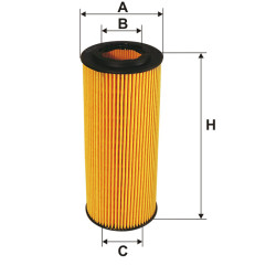 Filtr oleju OE 671/4 Cayenne Audi A4 A5 A6