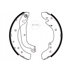 Szczęki Polonez Truck system Lucas 254x57 TRW