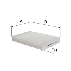 Filtr kabinowy K1355 Renault Megane Scenic IV | TomCzesci.pl
