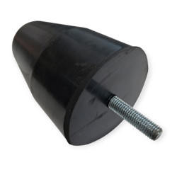 Odbojnik odboj balwanek guma przyczepy przyczepki śruba 140mm