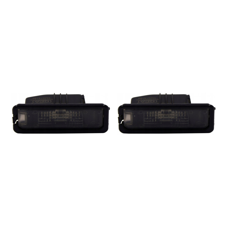 2x Lampa tablicy rejestracyjnej VW Golf VI VII Passat B7 Polo V Ibiza V
