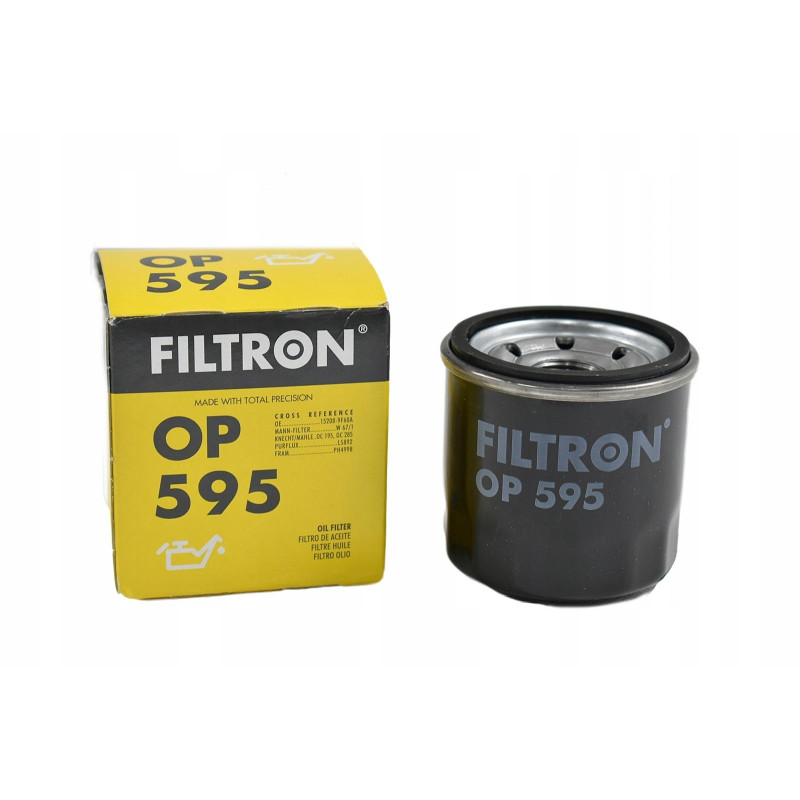 Filtr oleju OP595 Filtron Kia Rio Hyundai Getz | TomCzesci.pl
