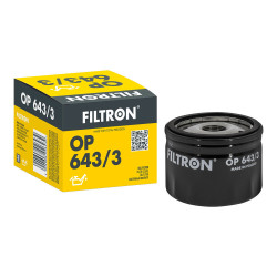 Filtr oleju Filtron OP643/3 Renault Scenic Twingo | TomCzesci.pl