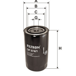 Filtr oleju OP 574/1 Filtron VW LT 28 31 35 | TomCzesci.pl