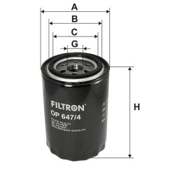 Filtr oleju OP 647/4 Filtron Ford Cargo Avia | TomCzesci.pl