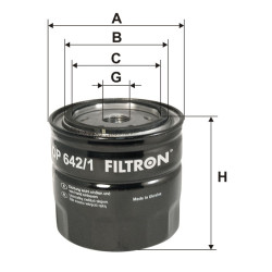 Filtr oleju OP642/1 Renault Espace Laguna R21 | TomCzesci.pl