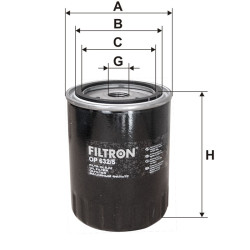 Filtr oleju Filtron OP632/5 Hyundai Kia | TomCzesci.pl
