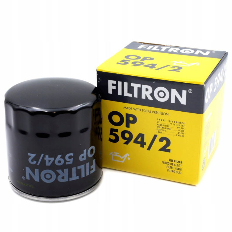 Filtr oleju OP594/2 Renault Espace Laguna | TomCzesci.pl
