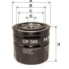 Filtr oleju Filtron OP568 Volvo 140 240 850 940 | TomCzesci.pl