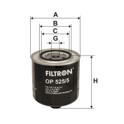 Filtr oleju Audi A6 2.5 TDI OP525/5 Filtron | TomCzesci.pl