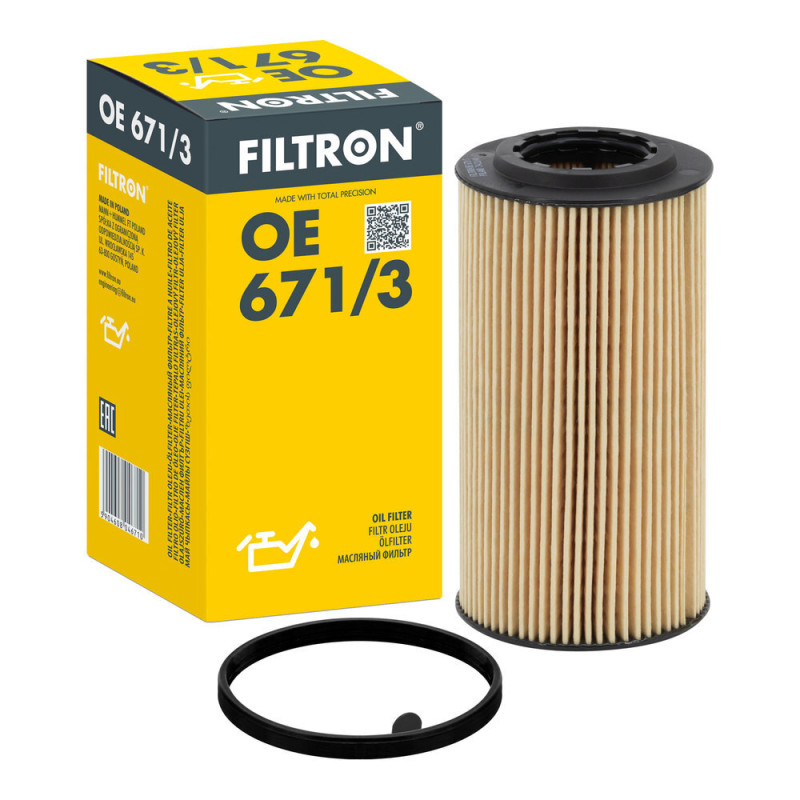 Filtr oleju Filtron OE 671/3 Audi A3 Skoda Octavia | TomCzesci.pl