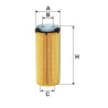 Filtr oleju Filtron OE672/3 BMW E90 E70 F10 | TomCzesci.pl