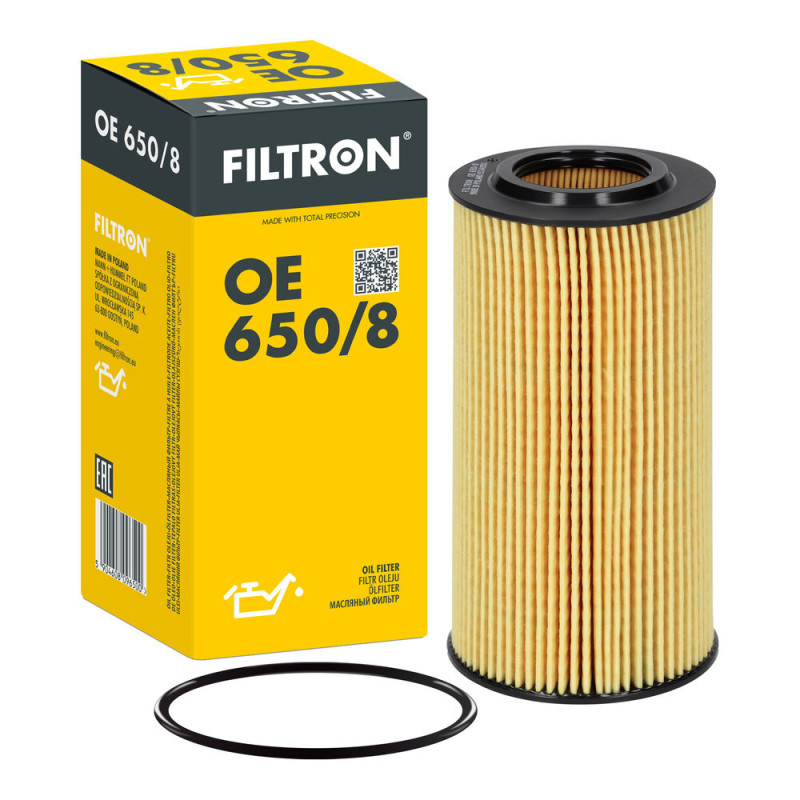 Filtr oleju Filtron OE650/8 Audi A4 A8 Q7 VW Amarok | TomCzesci.pl