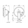 Klakson Fiat Cinquecento Seicento 126p 96mm 12V 50W 110dB