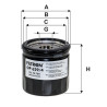 Filtr oleju Filtron OP629/4 Ford Galaxy Kuga | TomCzesci.pl