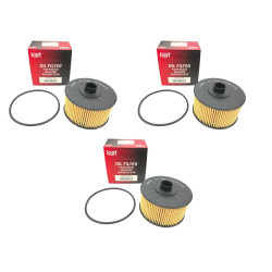 3x Filtr oleju Renault Clio IV V Megane III IV Captur I II Scenic III IV Kadjar Dacia Sandero II OE 666/3