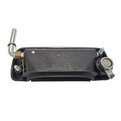 Klamka zewnetrzna prawa + lewa Fiat 126p czarne komplet