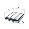 Filtr powietrza Mitsubishi Grandis AP172/4 | TomCzesci.pl