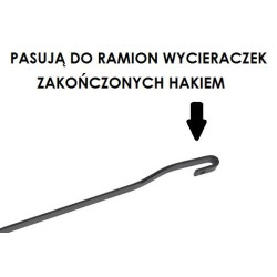 Pióro pióra wycieraczki przód 480mm 48cm Bosch ECO 1szt