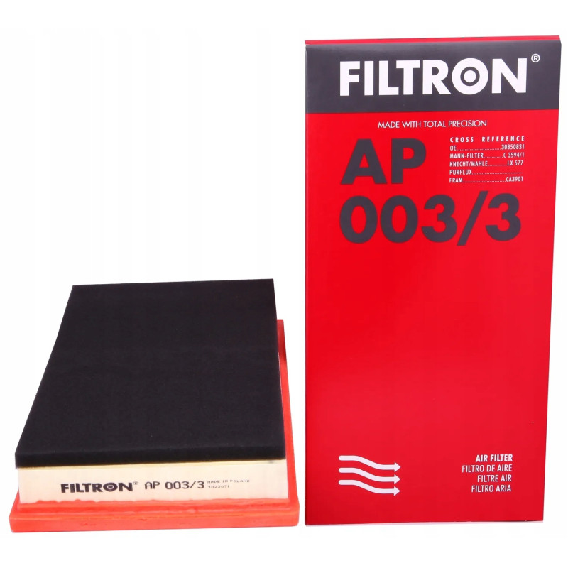 Filtr powietrza Filtron AP003/3 Volvo S40 V40 | TomCzesci.pl