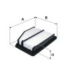 Filtr powietrza Honda Civic IX AP103/4 | TomCzesci.pl
