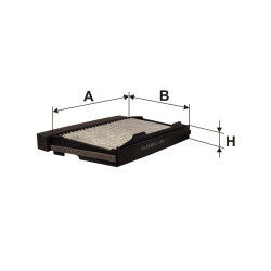 Filtr kabinowy Saab 9-5 Filtron K1159A | TomCzesci.pl