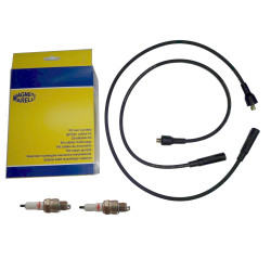 Przewody zapłonowe kable swiece Fiat 126p FL Magneti Marelli