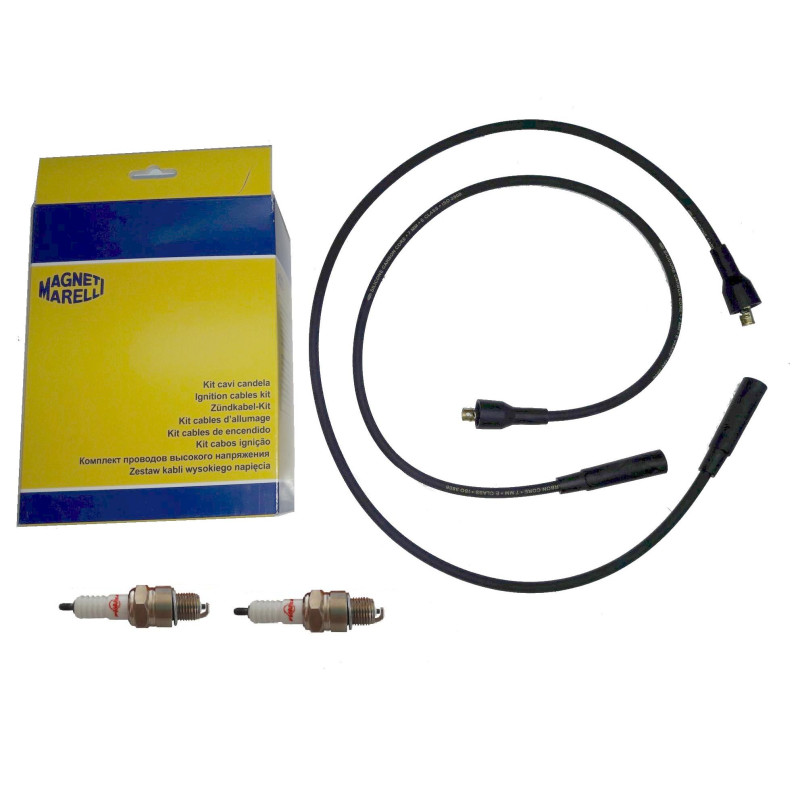 Przewody zapłonowe kable swiece Fiat 126p FL Magneti Marelli Przewody zapłonowe kable swiece Fiat 126p FL Magneti Marelli
