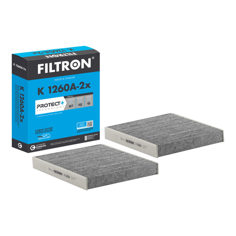 Filtr kabinowy BMW F10 F11 F07 F06 F01 K1260A-2X | TomCzesci.pl