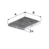 Filtr kabinowy Filtron K1251A Ford Fiesta Ka+ | TomCzesci.pl