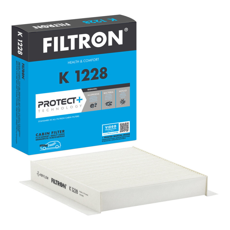 Filtr kabinowy K1228 Suzuki Swift V Peugeot Bipper | TomCzesci.pl