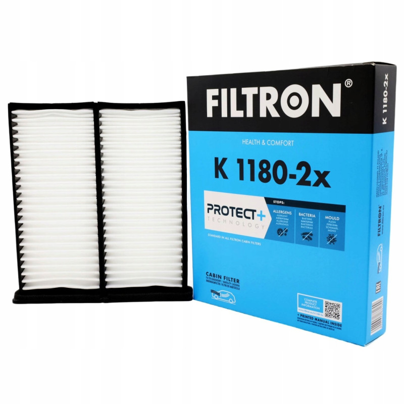 Filtr kabinowy Mitsubishi Carisma Colt Pajero K1180-2X | TomCzesci.pl