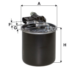 Filtr paliwa PP840/3 Filtron Mercedes W176 W246 | TomCzesci.pl