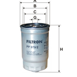 Filtr paliwa PP979/2 Filtron Hyundai Kia | TomCzesci.pl