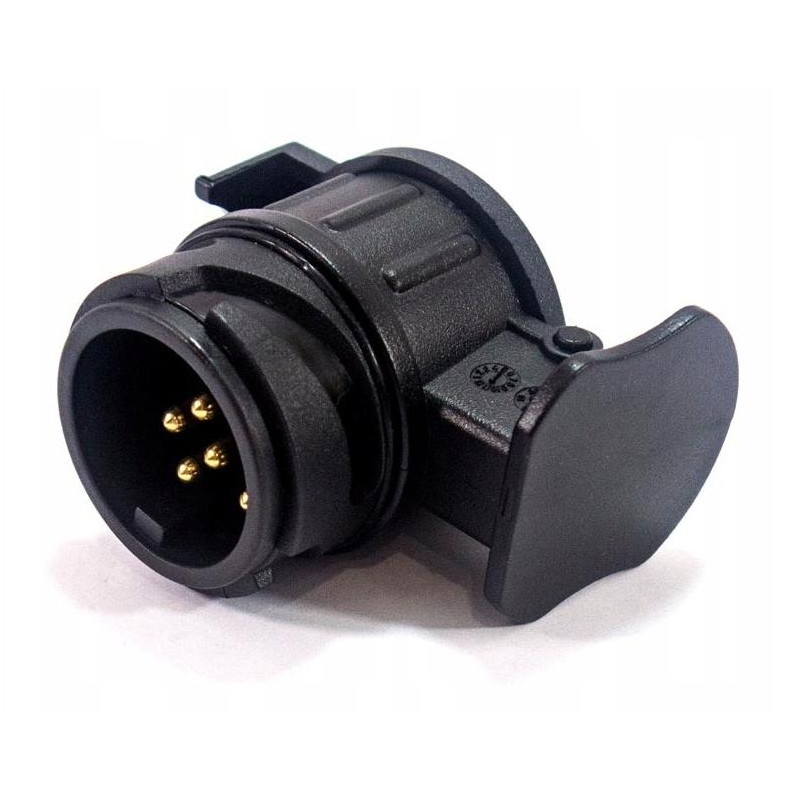 Przejściówka adapter 7/13 gniazdo przyczepy AMIO | TomCzesci.pl