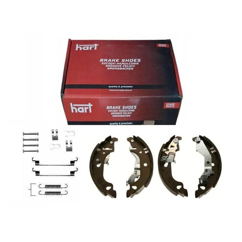 Szczeki sprezynki hamulcowe Fiat Punto II (99-12) bez ABS